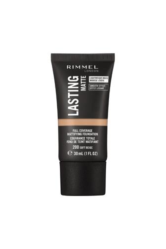 Rimmel London Lasting Matte make-up č.200 Soft Beige 30 ml