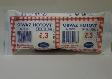 Obvaz hotový 100 x 120 mm č.4