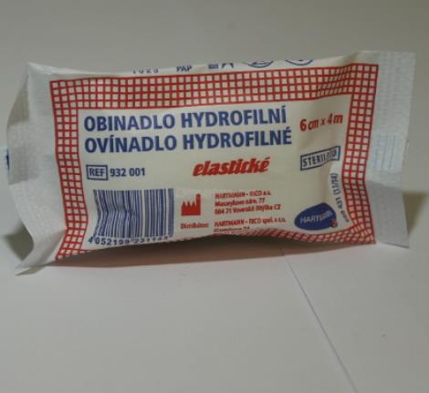 Obinadlo hydrofilní elastické 6cm x 4m