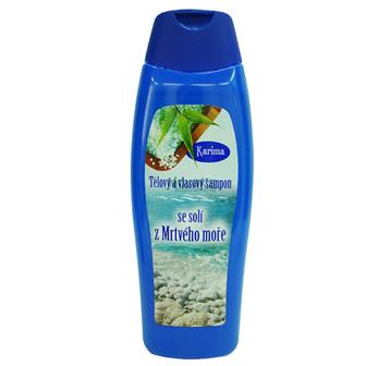 Karima tělový a vlasový šampon se solí z Mrtvého moře 280ml