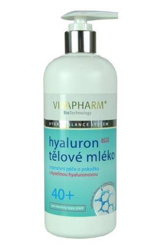 Vivaco VIVAPHARM Intenzivní tělové mléko s kyselinou hyaluronovou 400 ml