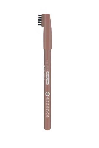 Essence Eybrow designer tužka na obočí hnědá 05 s kartáčkem