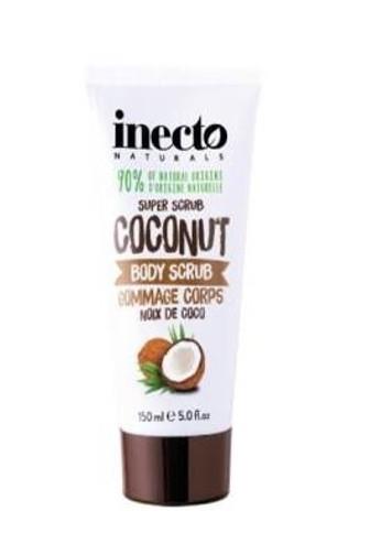 Inecto Naturals Coconut tělový peeling s čistým kokosovým olejem 150 ml
