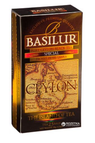 Basilur Black Tea Island of Tea Special 25 x 2 g