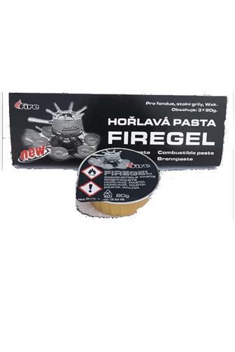 FireGel hořlavá pasta pro fondue, grily 3 x 80 g