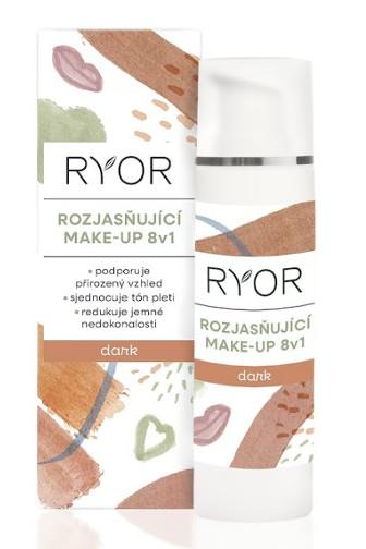 Ryor rozjasňující make-up 8v1 Dark 30 ml
