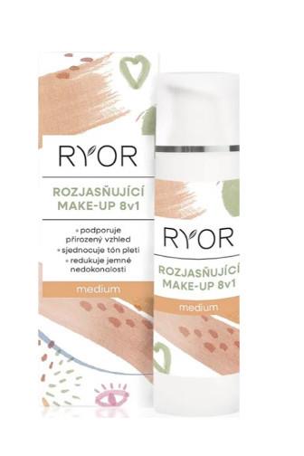 Ryor rozjasňující make-up 8v1 Medium 30 ml