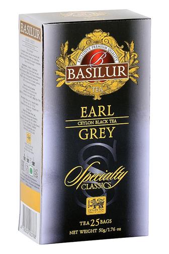 Basilur Black Tea Specialty Classic Earl Grey Tea 25 x 2g