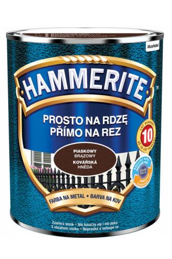 Hammerite kovářská hnědá na rez 0.7 l
