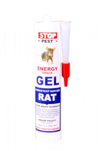 STOP PEST Energy Gel Rat na velké hlodavce 230 g