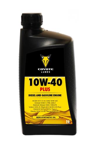 Coyote Lubes 10W-40 PLUS 1 l