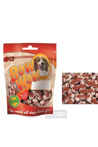 Bow Wow kostičky s hovězí příchutí 80 g