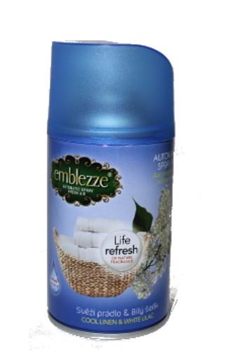 Embfresh osvěžovač Svěží prádlo & bílý šeřík NN 250ml
