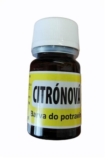 Aroco Aroma potravinářská barva tekutá žluť citronová 10 ml