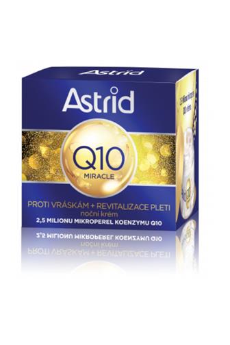 Astrid Q10 Miracle noční krém revitalizace pleti 50 ml