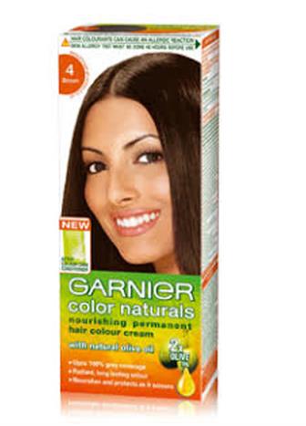 Garnier Color Naturals barva na vlasy středně hnědá 4