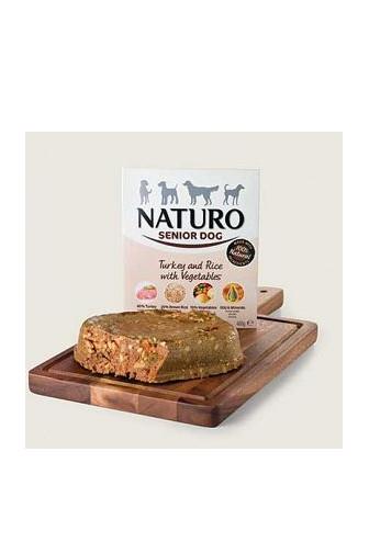 Naturo Senior Dog krůta s rýží 400g