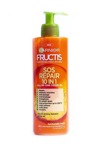 Garnier Fructis SOS bezoplachová maska na vlasy 10v1 400 ml