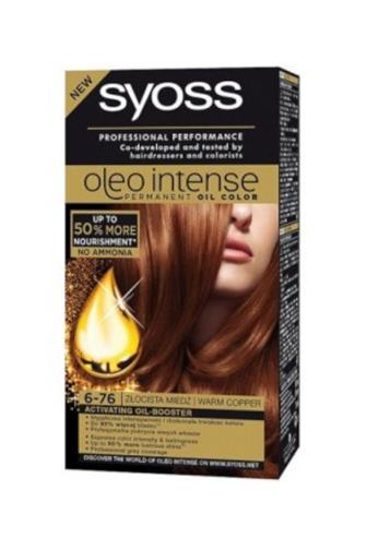 Syoss Oleo Intense barva na vlasy 6-76 teplý měděný