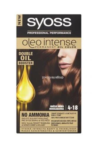 Syoss Oleo Intense barva na vlasy 4-18 hnědá moka