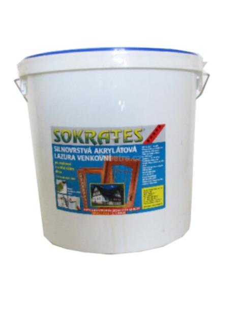 Sokrates silnovrstvá akrylátová lazura (různé odstíny) 4 kg