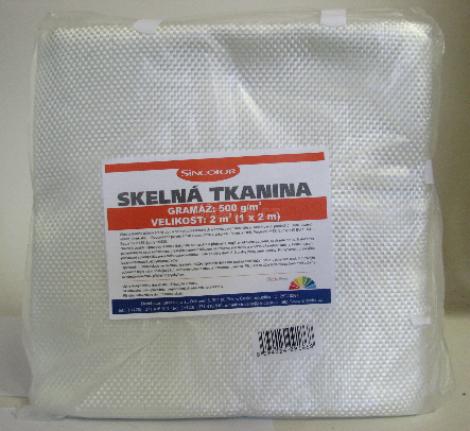 Skelná tkanina 350g 0.5m2