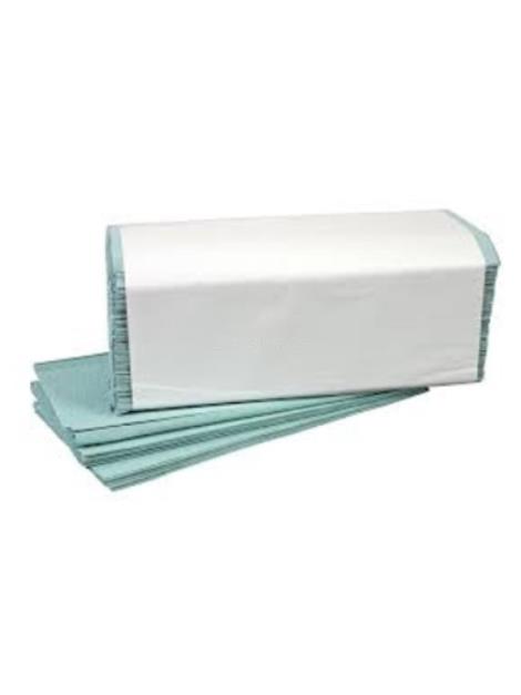 Utěrky skládané Z-Z  0.510g zelené/tolerance +0.5-/