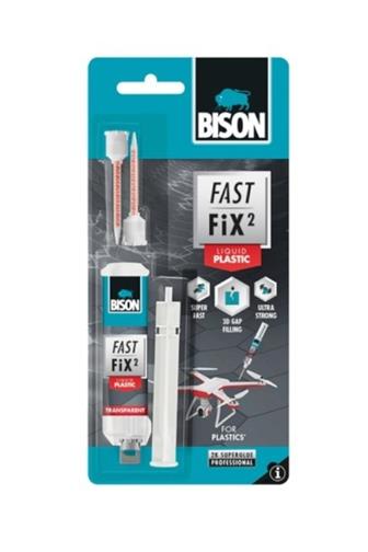 Bison Fast fix Plastic transparent 10 g