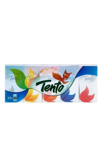 Tento 3 vrstvé kapesníčky 10 x 10 ks
