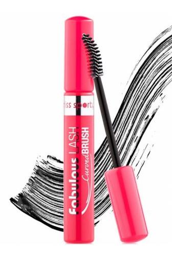 Miss Sporty Fabulous Lash Curved Brush Mascara řasenka 001 Black 8 ml