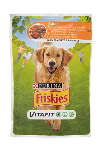 Friskies kapsička pes kuře/mrkev 100 g