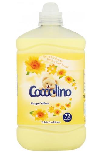 Coccolino aviváž Happy Yellow aviváž 72 dávek 1,8 l