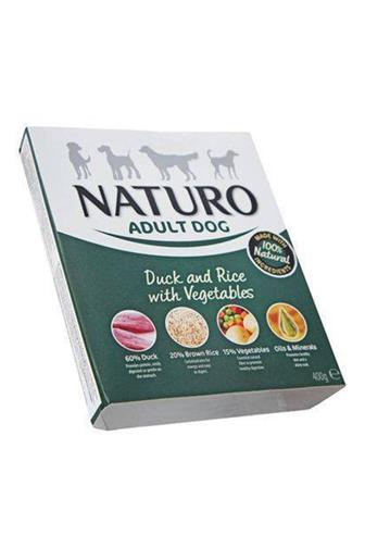 Naturo Adult Dog kachna s řýží a zeleninou 400 g