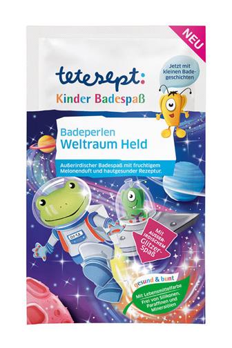 Tetesept zábavné perly do koupele Kosmonaut 60 g
