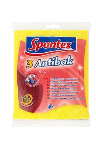 Spontex 3 Antibak antibakteriální houbová utěrka 3 ks