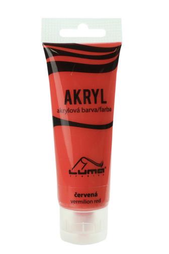 Luma Akrylová barva červená 75 ml