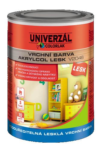 Colorlak Akrylcol lesk V2046 1000 bílá 0,35l