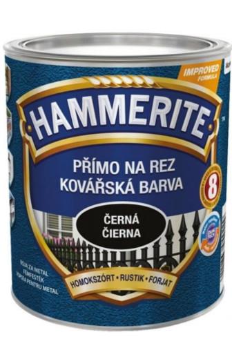Hammerite kovářská černá na rez 0.7l