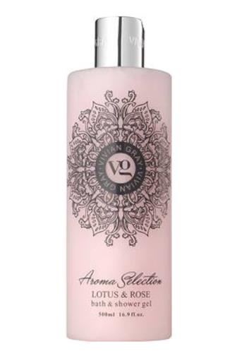 Vivian Gray Aroma Selection pěna & Lotus & Rose sprchový gel 500 ml