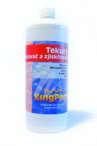 KingPool tekutý vločkovač a zjiskřovač 1l