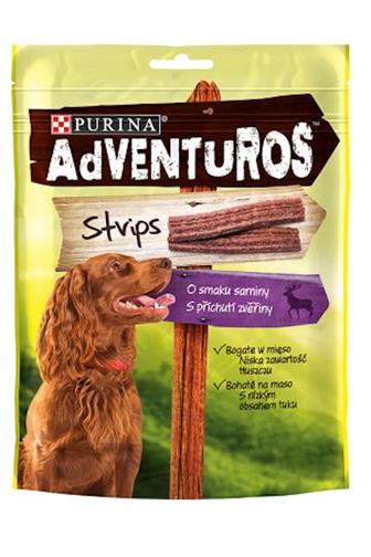 Adventuros Strips příchutí zvěřiny 90 g