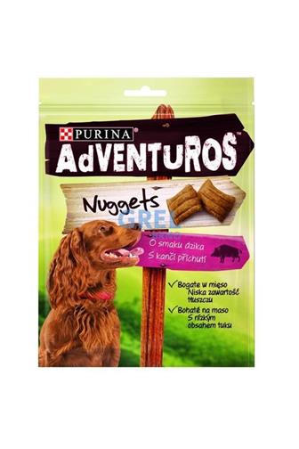 Adventuros Nuggets s kančí příchutí 90g