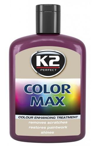 Color Max K2 bordo leštěnka s voskem 200 ml