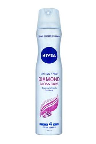 Nivea lak na vlasy Diamond Gloss extra strong (4) 250 ml