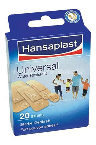 Hansaplast universal voděodolná náplast 20 ks