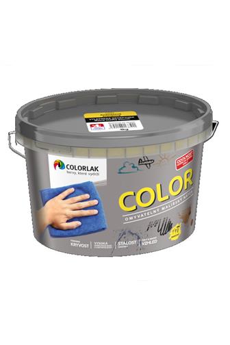 Colorlak Prointeriér Color V2005 C0415 tónovaná interiérová malířská barva Nebeská 1.5 kg