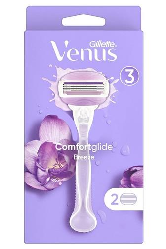 Gillette Venus Breeze strojek + náhradní hlavice 2 ks