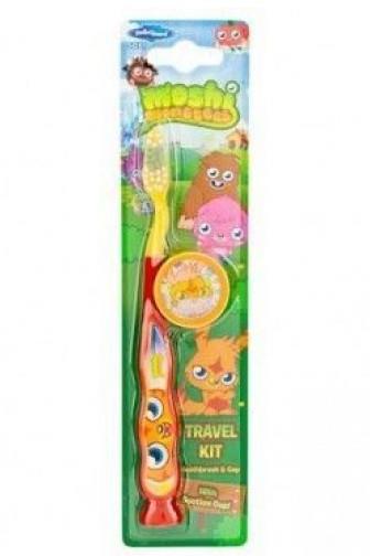 Moshi Monsters s krytkou 3D soft dětský zubní kartáček