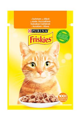 Friskies Cat kapsička kuřecí ve šťávě 85 g