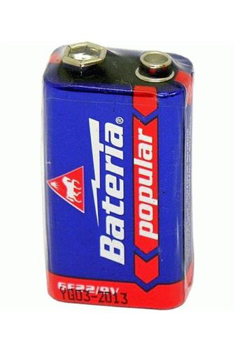 Bateria Popular 6F22 9V 